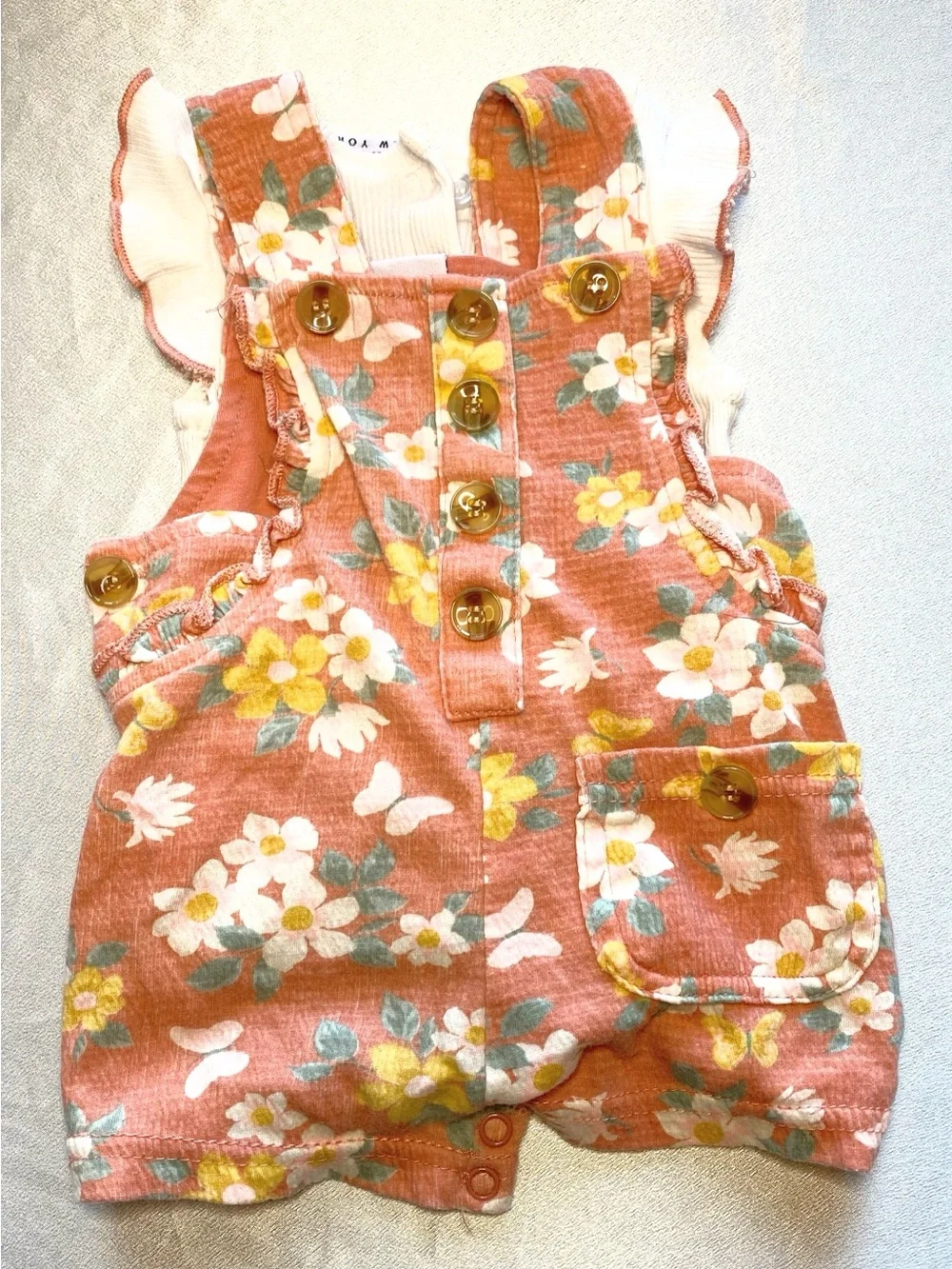 0-3 Months Baby Girl Assorted Brands Mixed Clothing Bundle/Lot